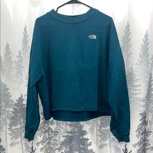 The North Face Teal Sweatshirt